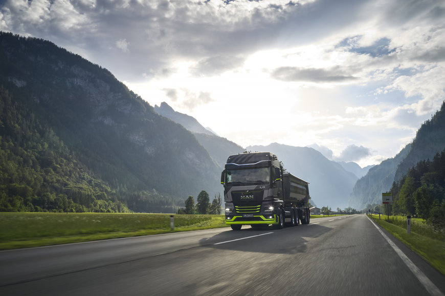 MAN PRESENTS ITS ENTIRE RANGE OF TRUCK DRIVES FOR THE FIRST TIME